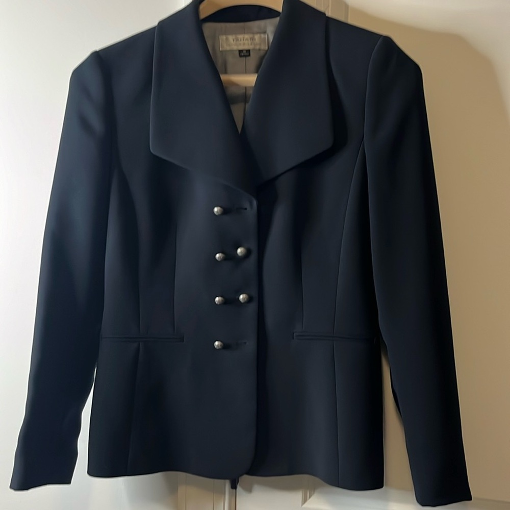 Blazer black double buttons